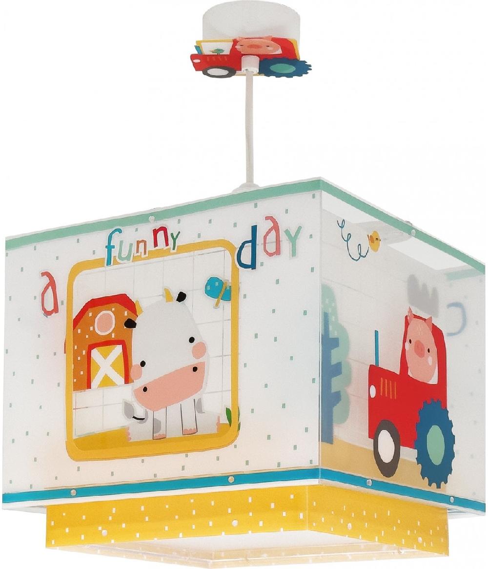 Dansi Lámpara de techo infantil My farm Granja animales Envío gratis