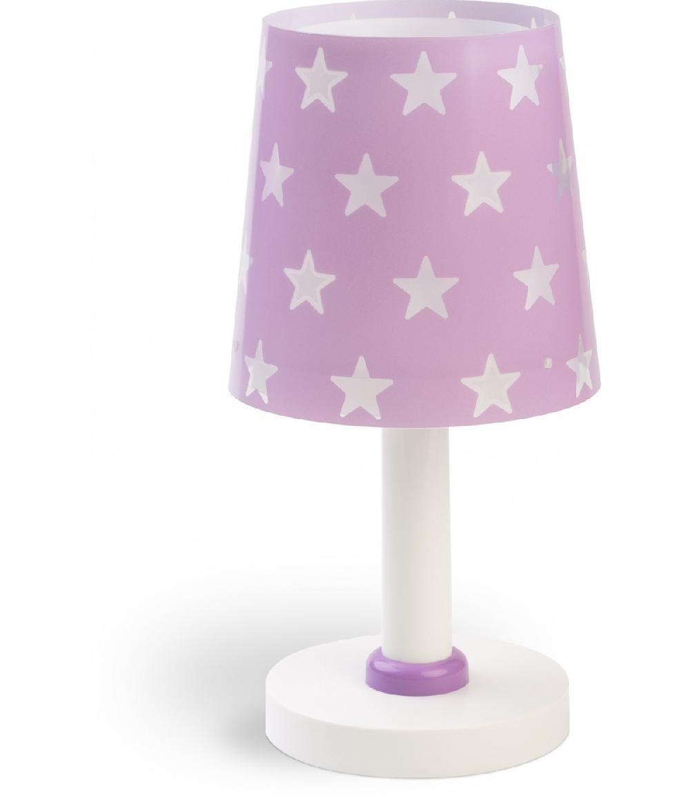 Dansi Lámpara de mesa Stars Estrellas malva Envío gratis