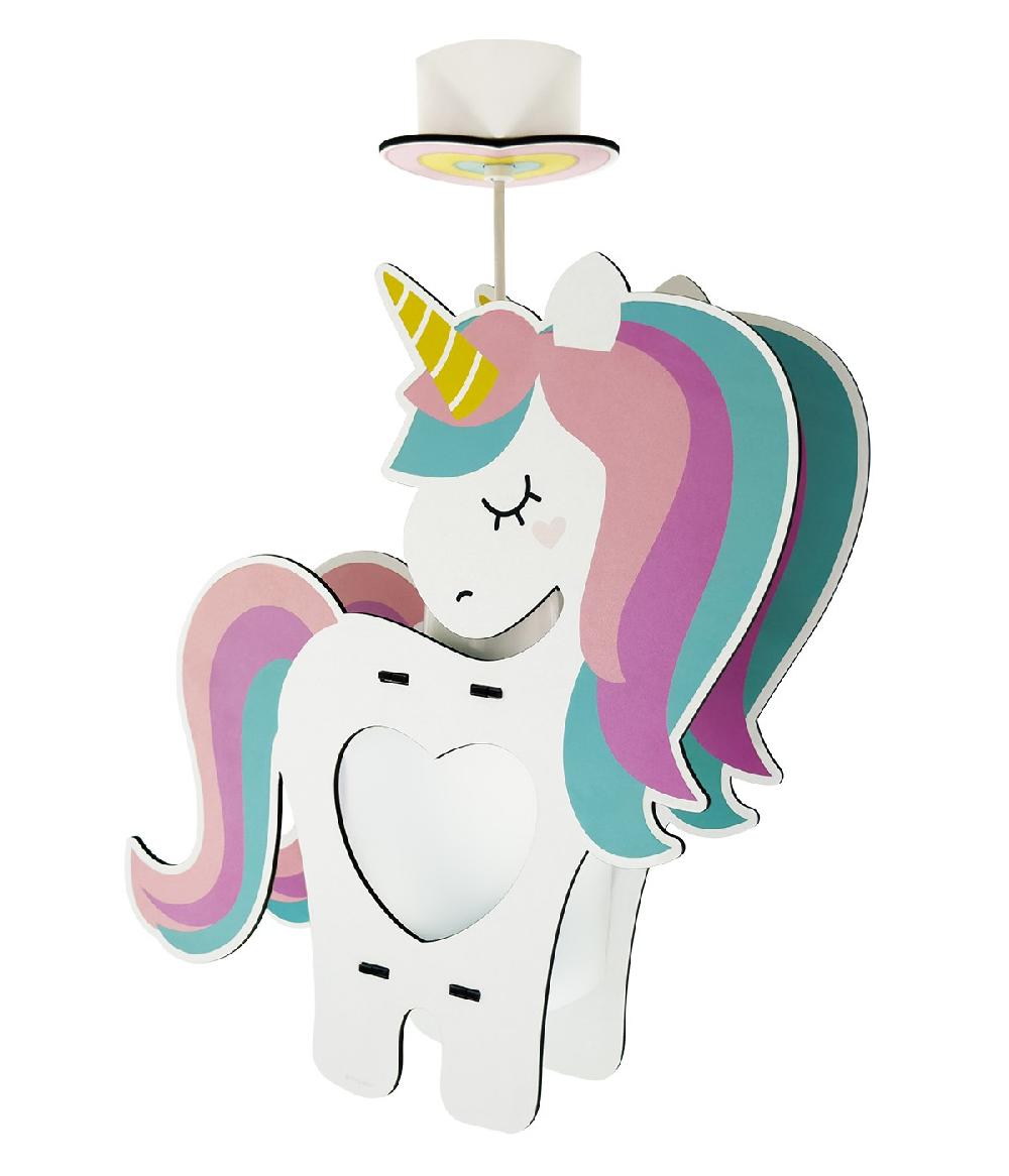 Dansi Lámpara de techo infantil Unicornio - eco friendly Oferta especial de fábrica