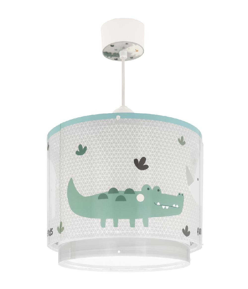 Dansi Lámpara de techo infantil Rhino & Croco Promoción trimestral