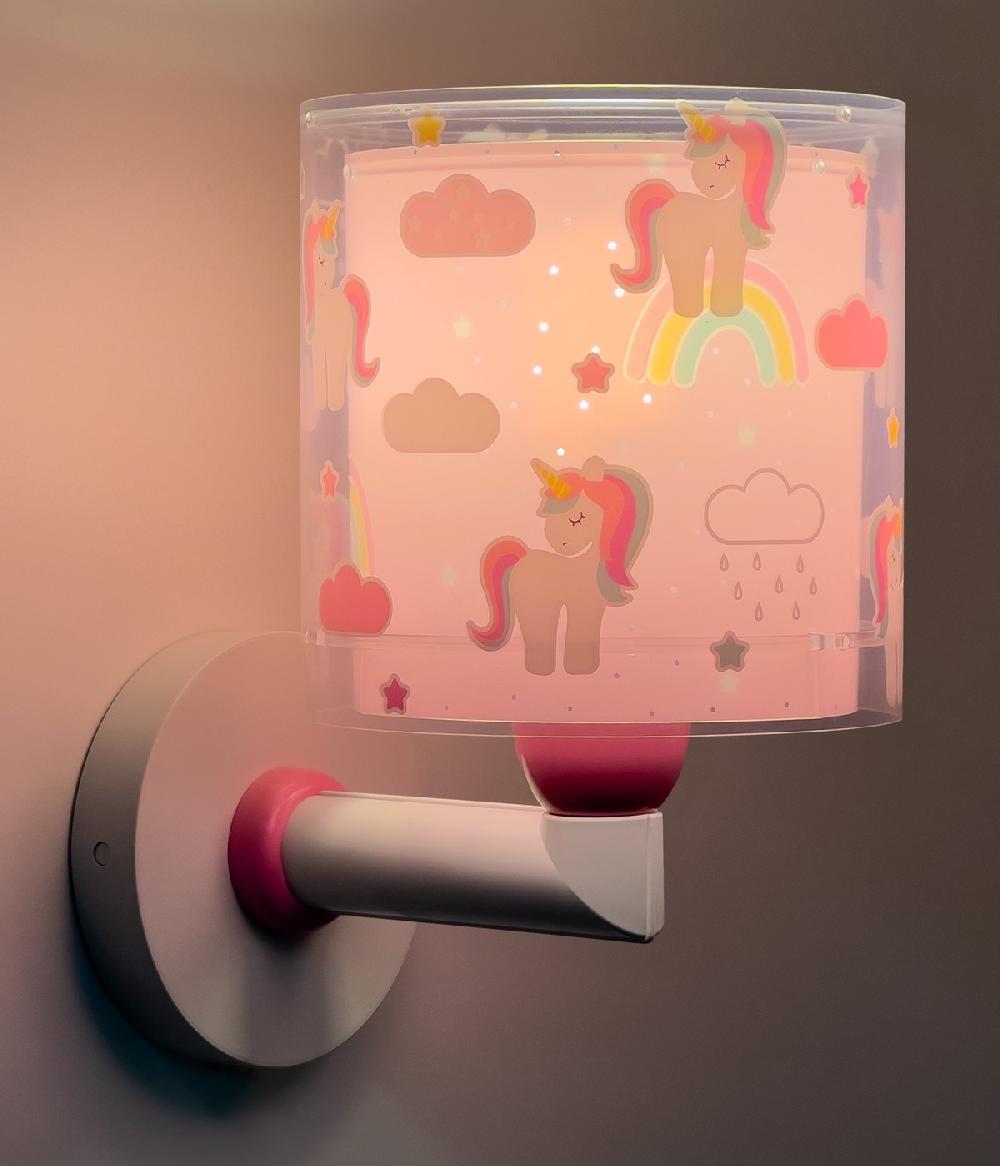 Dansi Aplique de pared infantil Unicorns Unicornios 2025