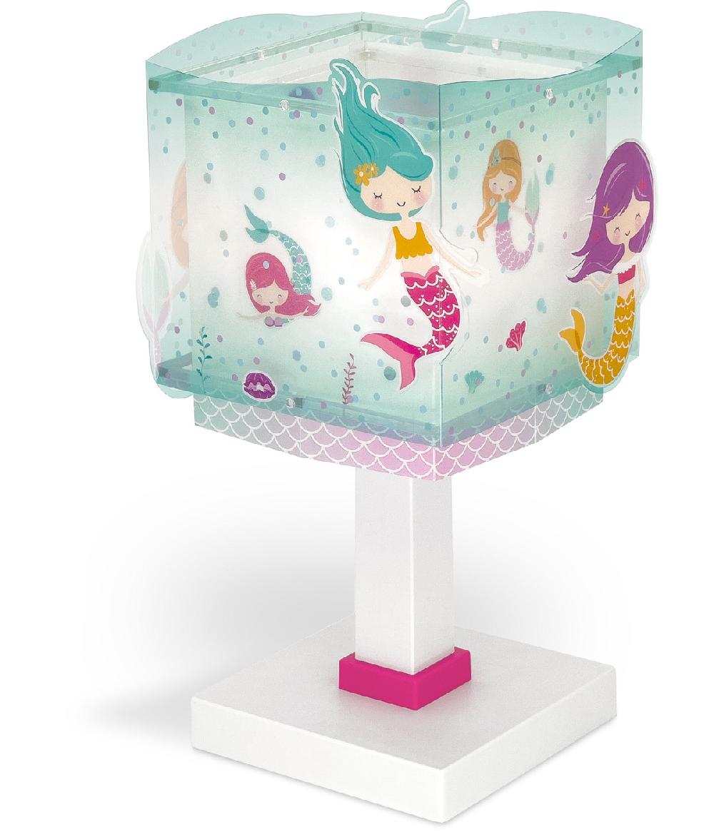 Dansi Lámpara de mesa infantil Mermaids Sirenas En línea