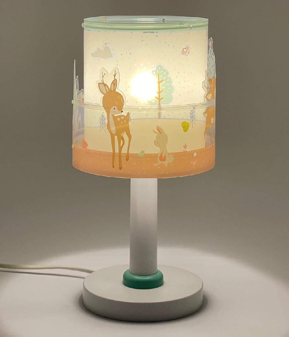 Dansi Lámpara de mesita infantil Loving Deer ciervo Ventas relámpago