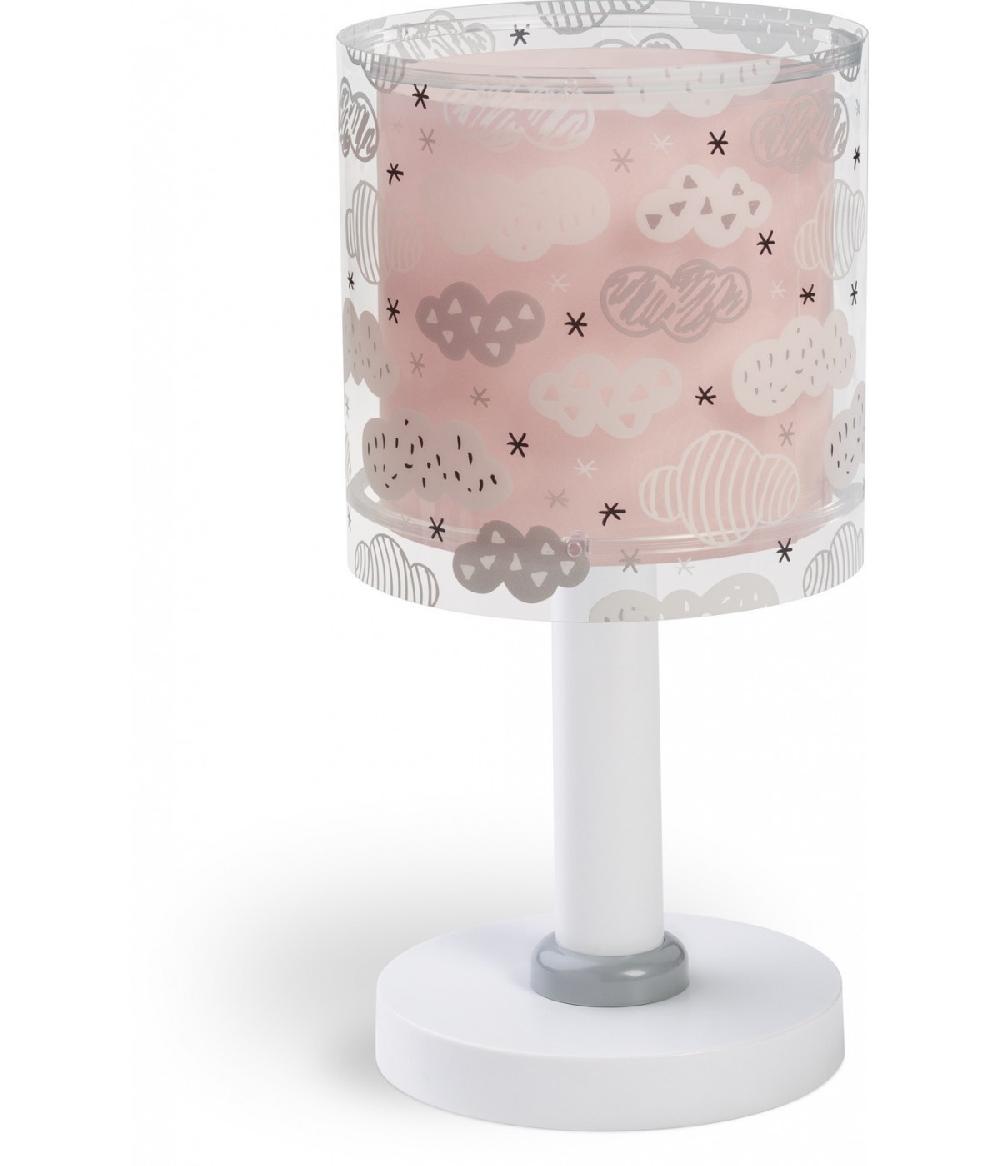 Dansi Lámpara de mesita infantil Clouds Nube rosa Mejor oferta