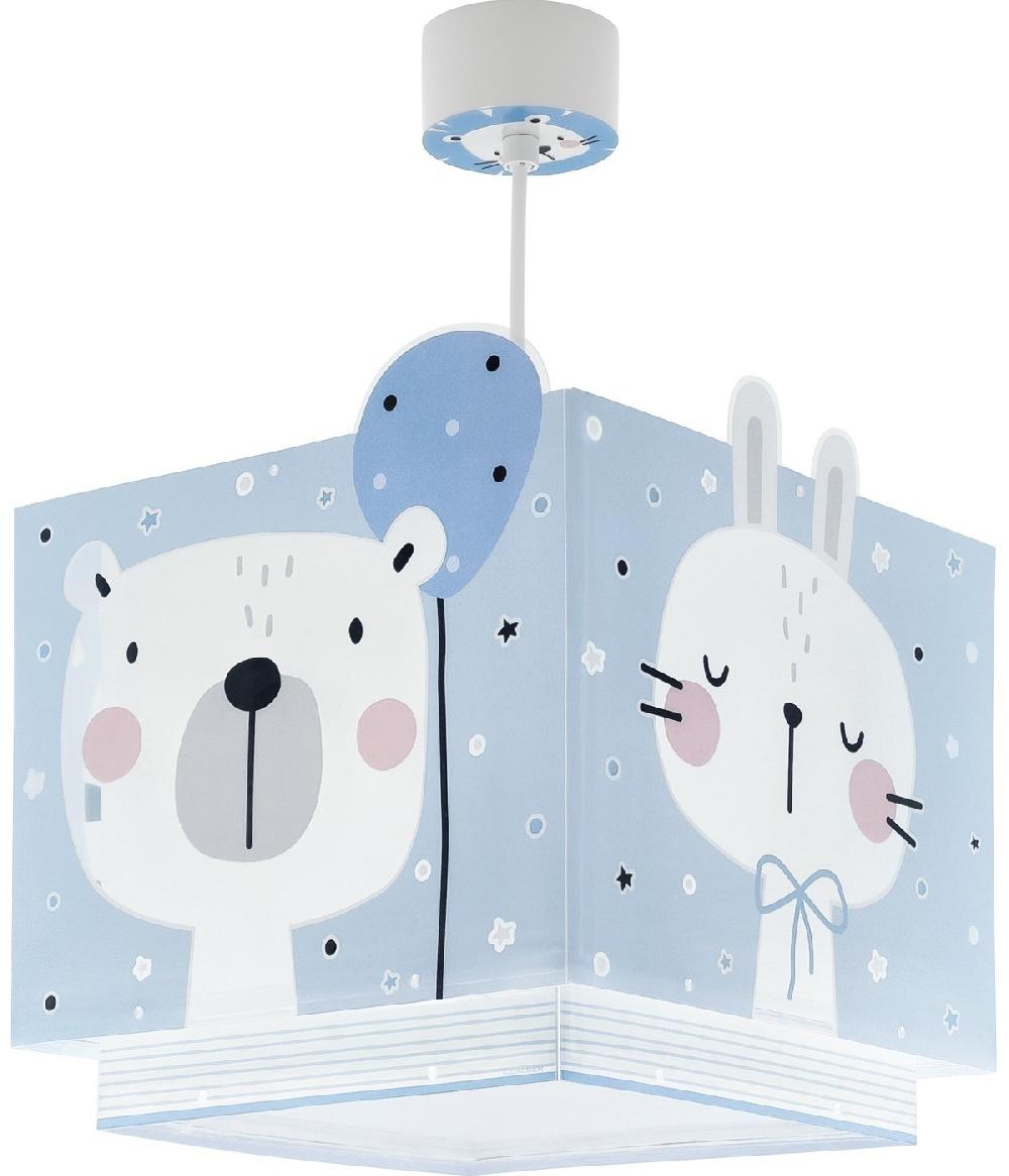 Dansi Lámpara de techo infantil Baby Jungle animales bosque azul Rebajas online