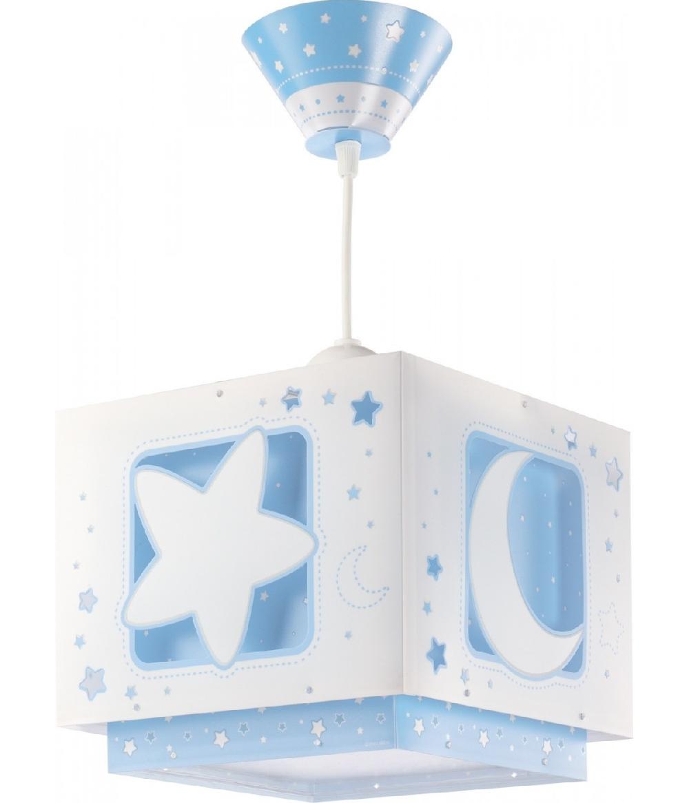 Dansi Lámpara de techo infantil Moonlight Luna y Estrellas azul Envío gratis