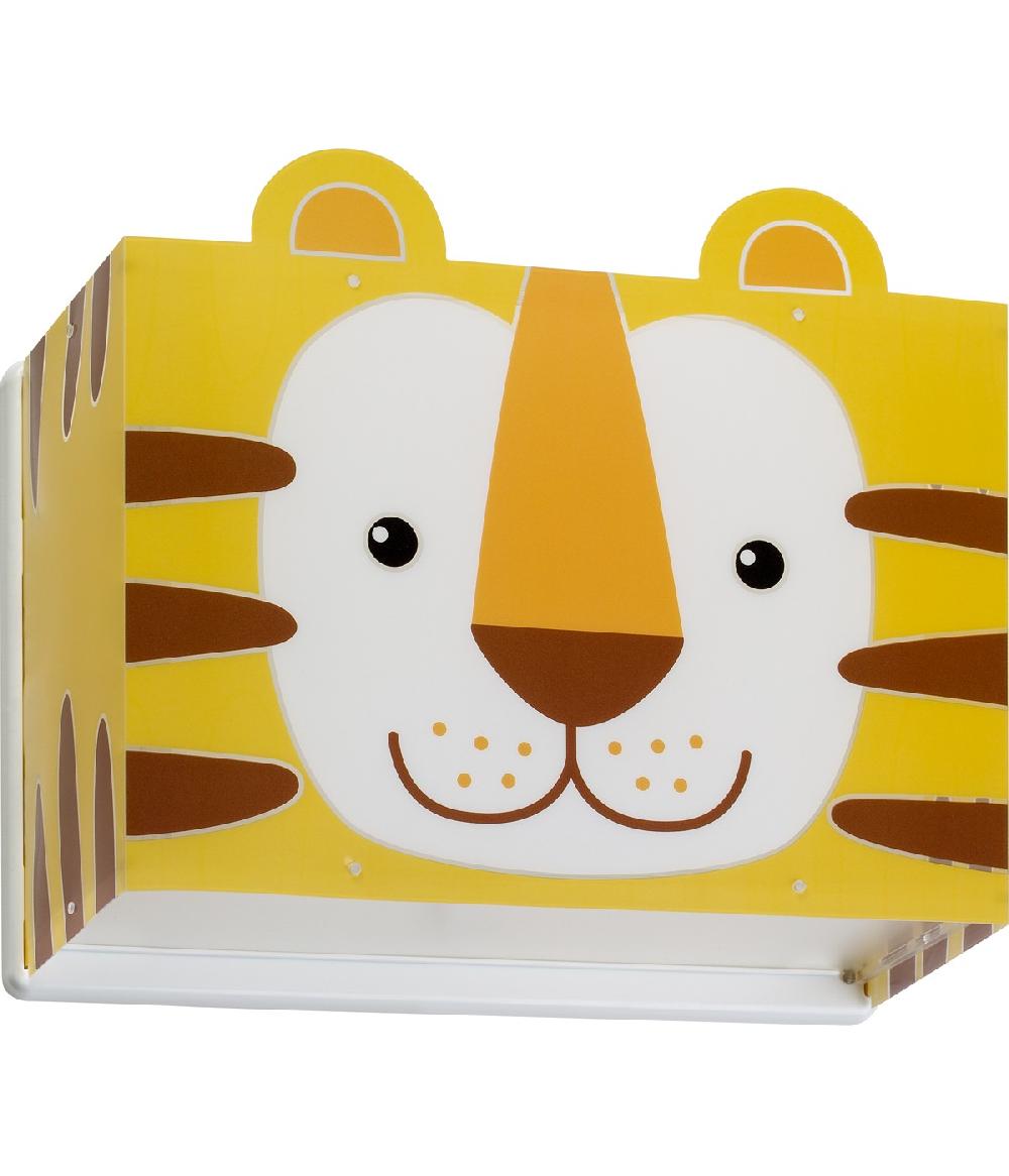 Dansi Aplique de pared infantil Little Tiger Pequeño Tigre Solo hoy
