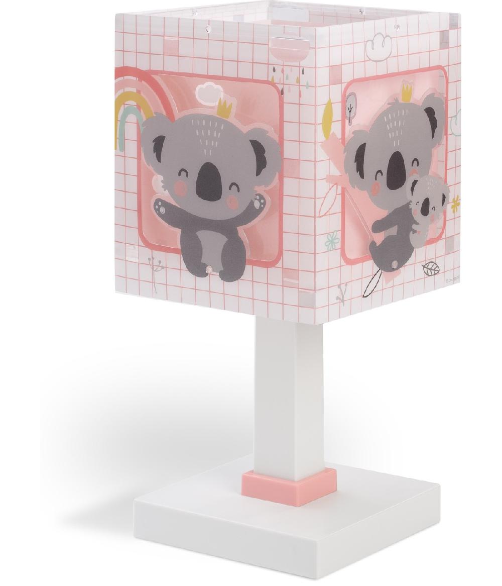 Dansi Lámpara de mesita infantil Koala rosa Oferta especial de fábrica