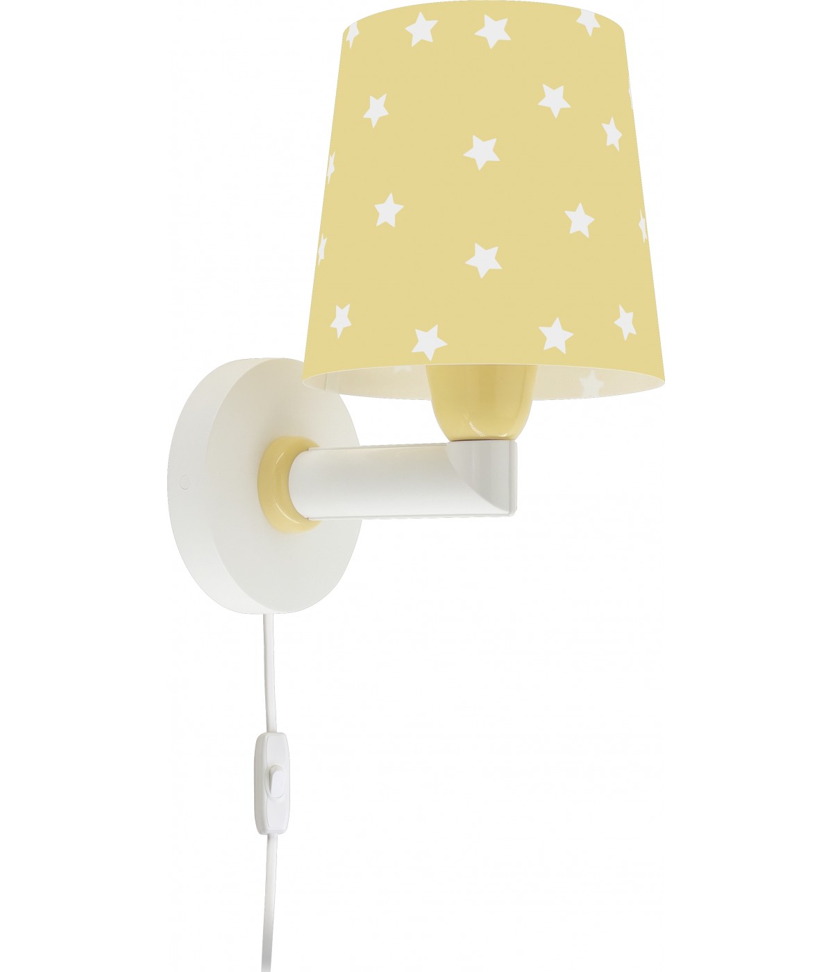 Dansi Aplique de pared Star Light Estrella amarillo Solo queda un día