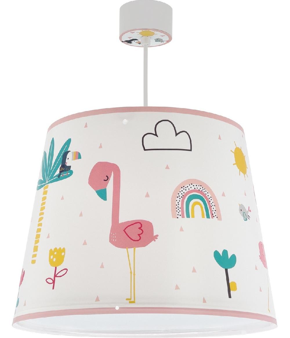 Dansi Lámpara de techo infantil Flamingo Flamenco Grandes descuentos