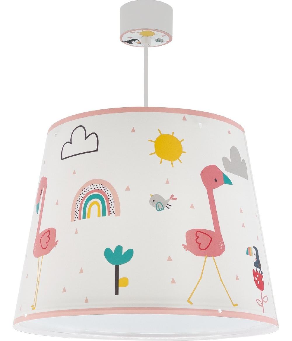 Dansi Lámpara de techo infantil Flamingo Flamenco Grandes descuentos