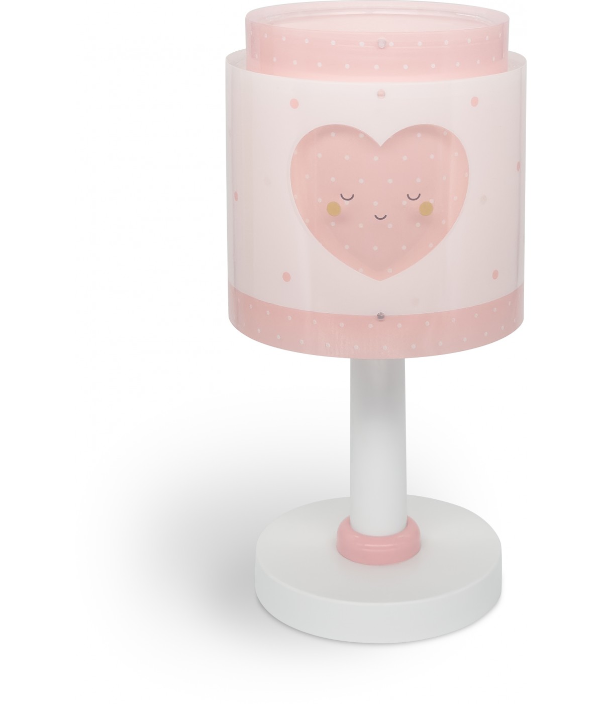 Dansi Lámpara de mesa infantil Baby Dreams Corazón rosa Libre de impuestos