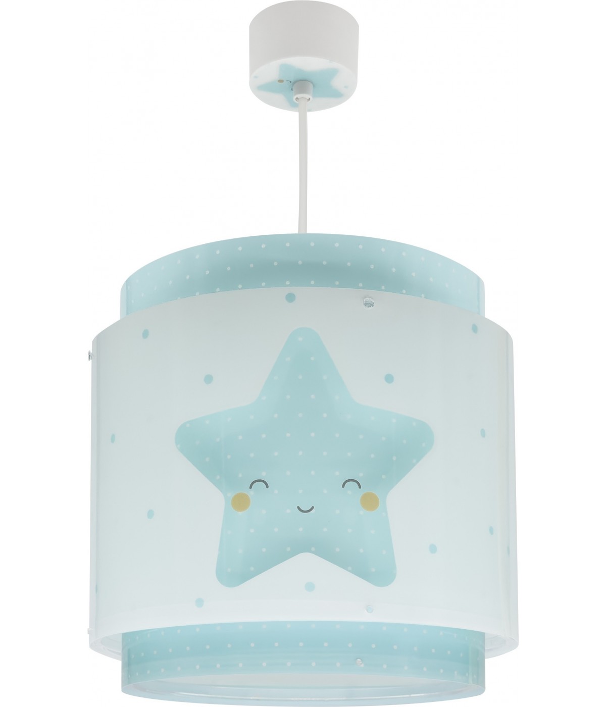 Dansi Lámpara de techo infantil Baby Dreams Estrella azul Ofertas especiales