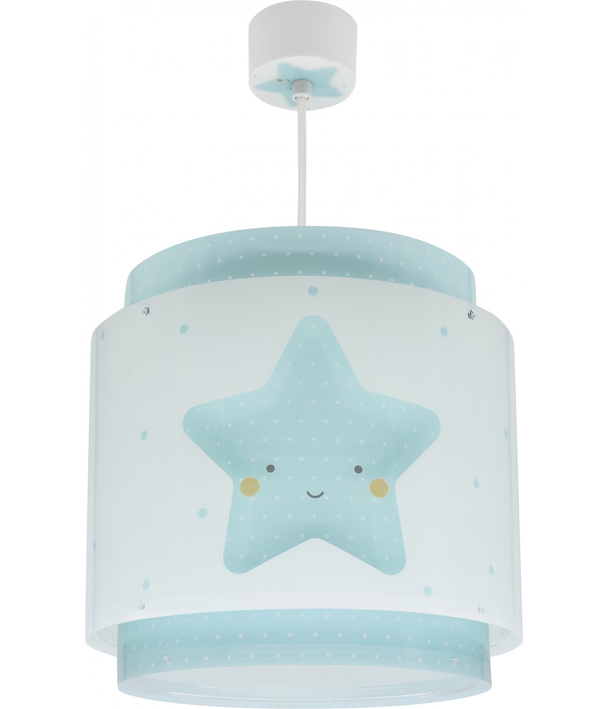 Dansi Lámpara de techo infantil Baby Dreams Estrella azul Ofertas especiales