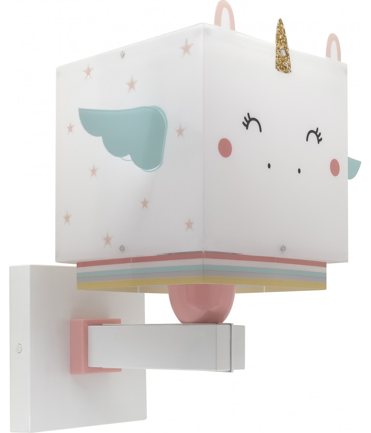Dansi Aplique de pared infantil Little Unicorn Pequeño Unicornio Rebajas de fin de temporada