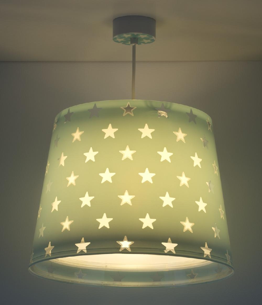 Dansi Lámpara de techo Stars Estrellas verde En oferta