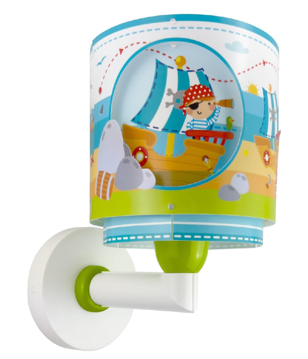 Dansi Aplique de pared infantil Pirate Island Isla Pirata Último día