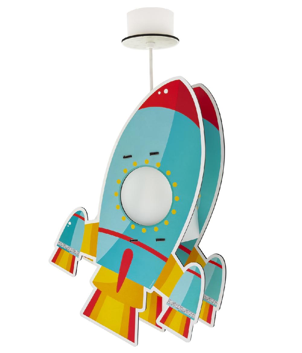 Dansi Lámpara de techo infantil Cohete Rocket - eco friendly Promoción trimestral