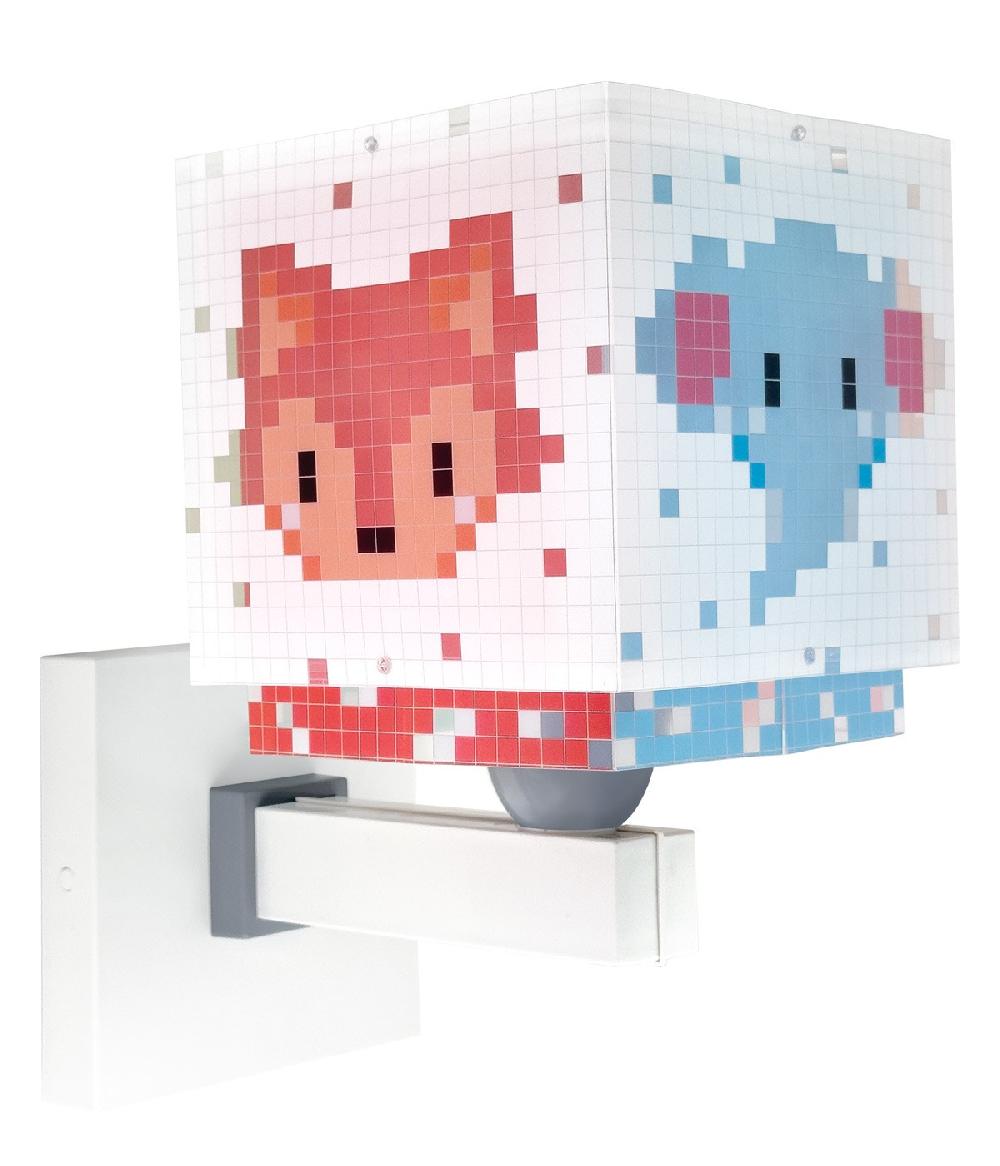 Dansi Aplique de pared infantil Little Pixel Superdescuento