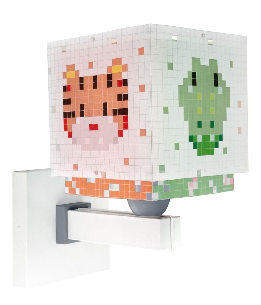 Dansi Aplique de pared infantil Little Pixel Superdescuento