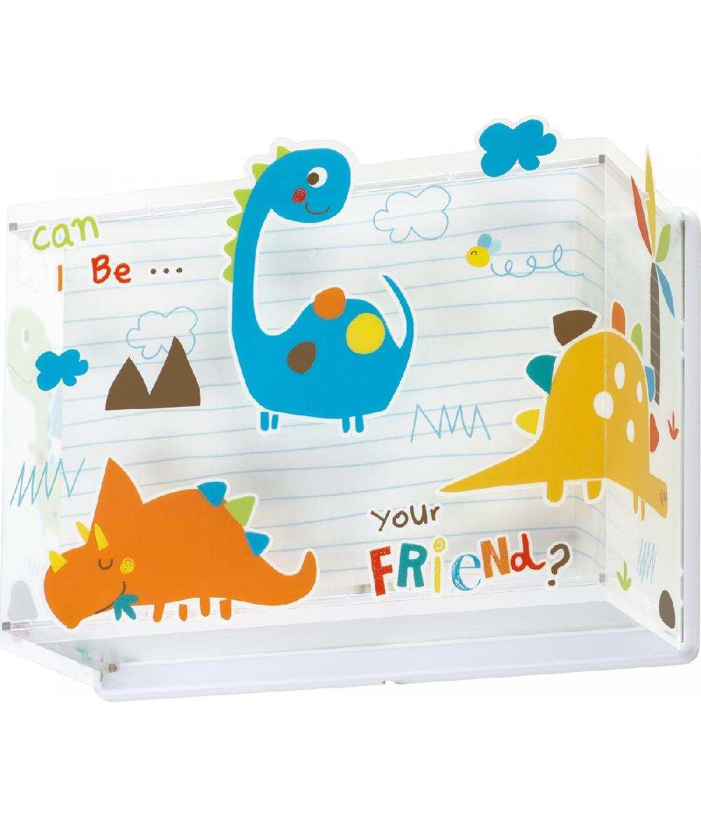 Dansi Aplique de pared infantil Dinos Dinosaurios Grandes descuentos