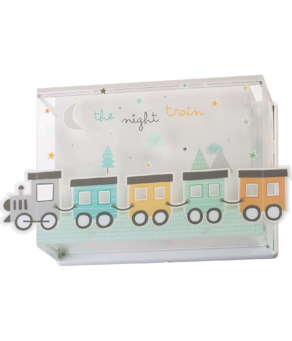 Dansi Aplique de pared infantil The Night Train Tren Liquidación