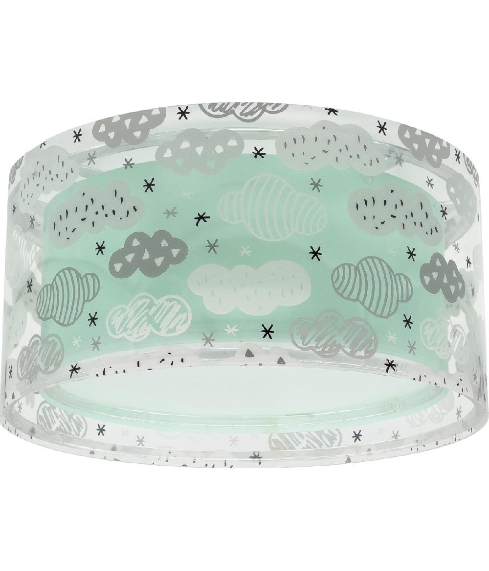 Dansi Plafón infantil Clouds Nube verde Outlet online