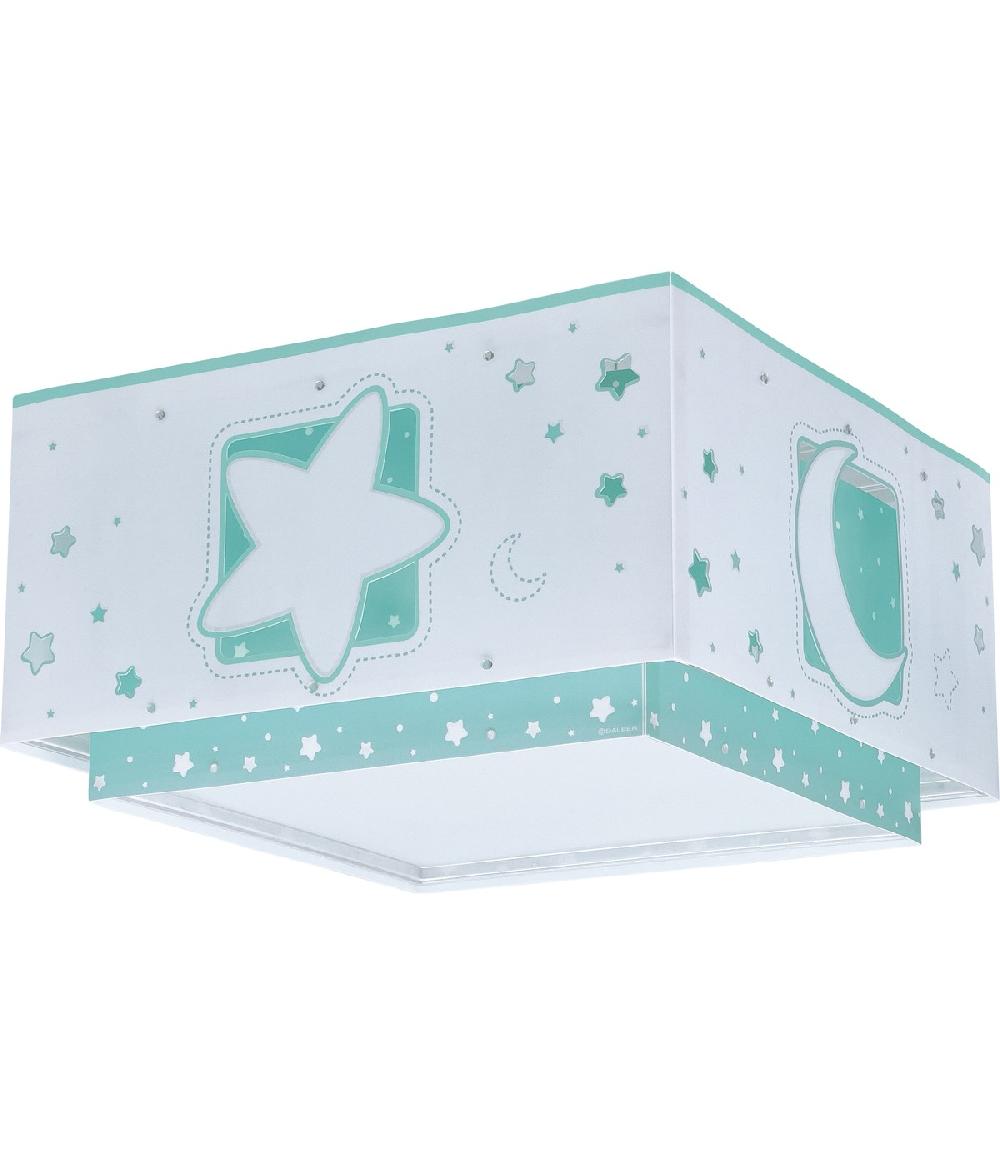 Dansi Plafón infantil Moonlight Luna y Estrellas verde Ofertas