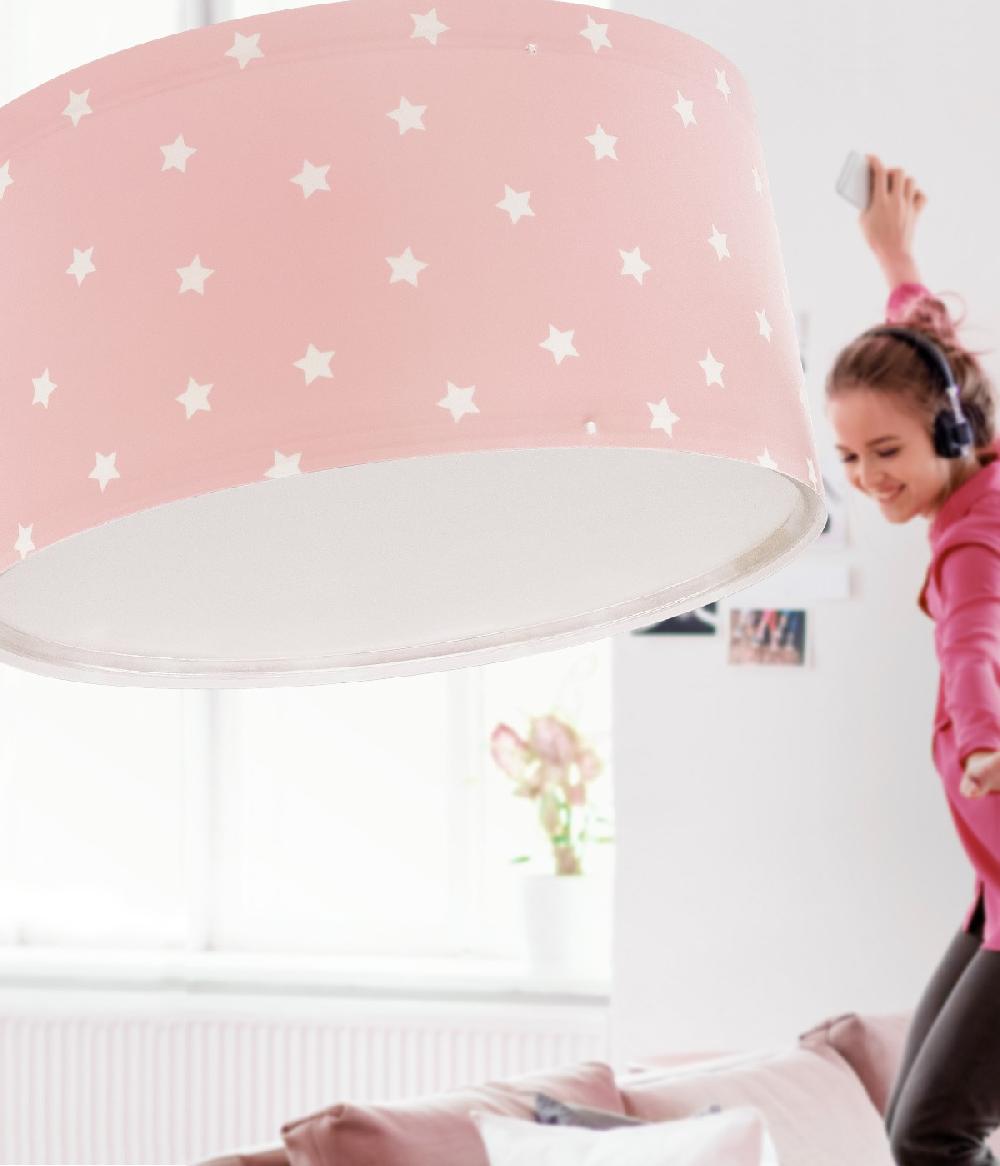 Dansi Plafón Star Light Estrella rosa