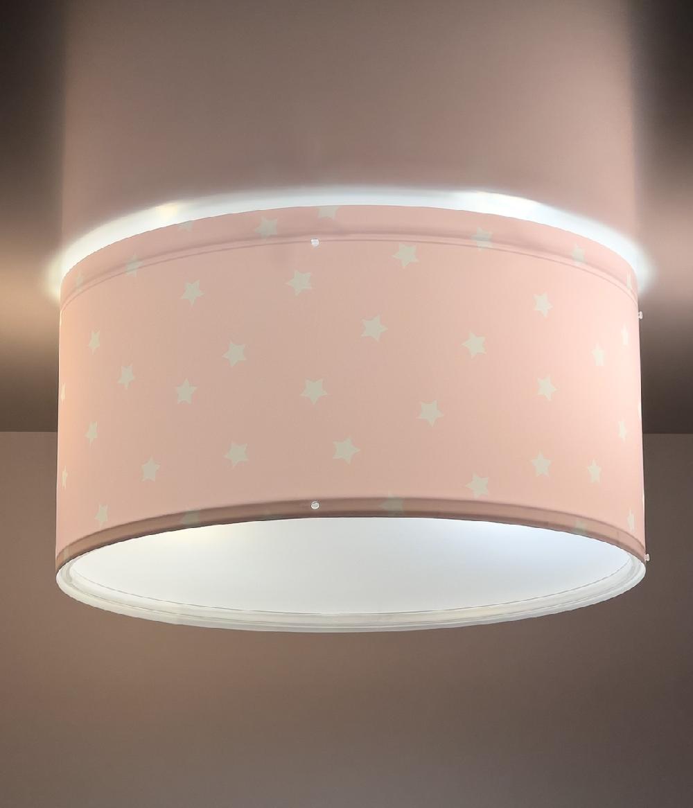 Dansi Plafón Star Light Estrella rosa Tienda