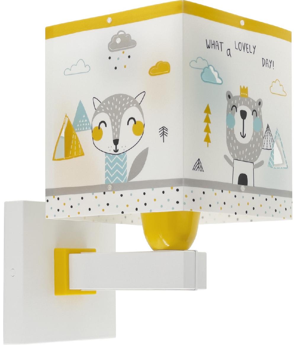 Dansi Aplique de pared infantil Hello Little animales bosque Tienda
