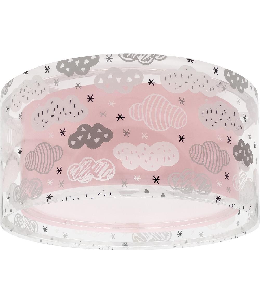 Dansi Plafón infantil Clouds Nube rosa Liquidación