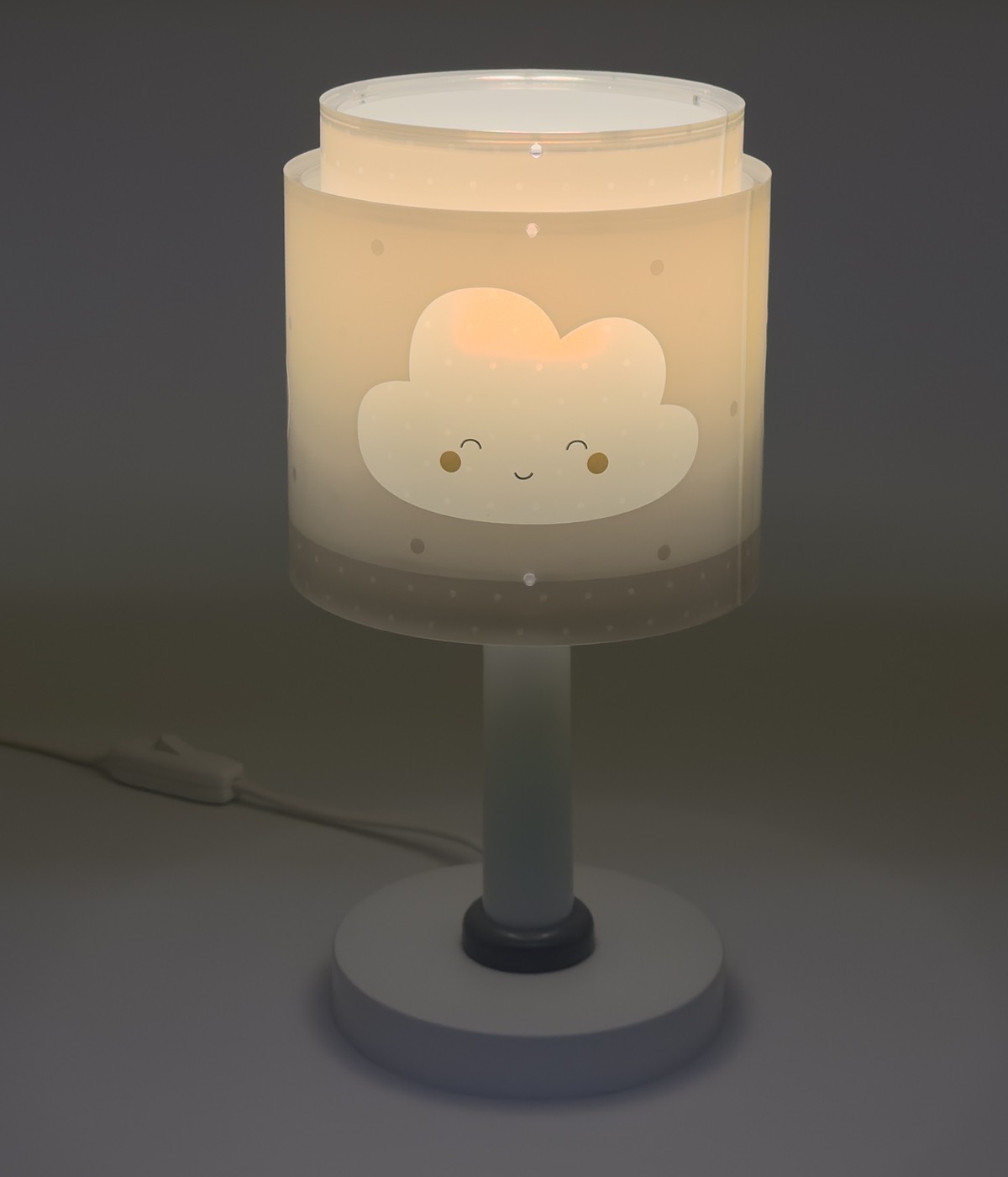 Dansi Lámpara de mesa infantil Baby Dreams Nube gris Envío gratis