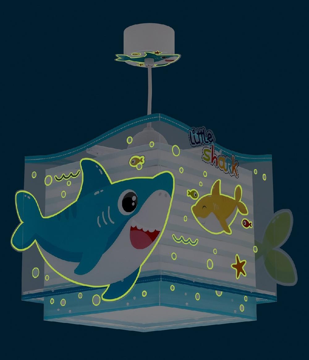 Dansi Lámpara de techo infantil Little Shark Pequeño Tiburón Envío gratis