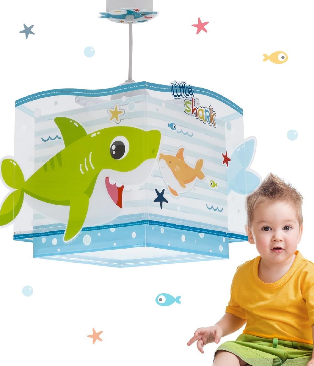 Dansi Lámpara de techo infantil Little Shark Pequeño Tiburón Envío gratis