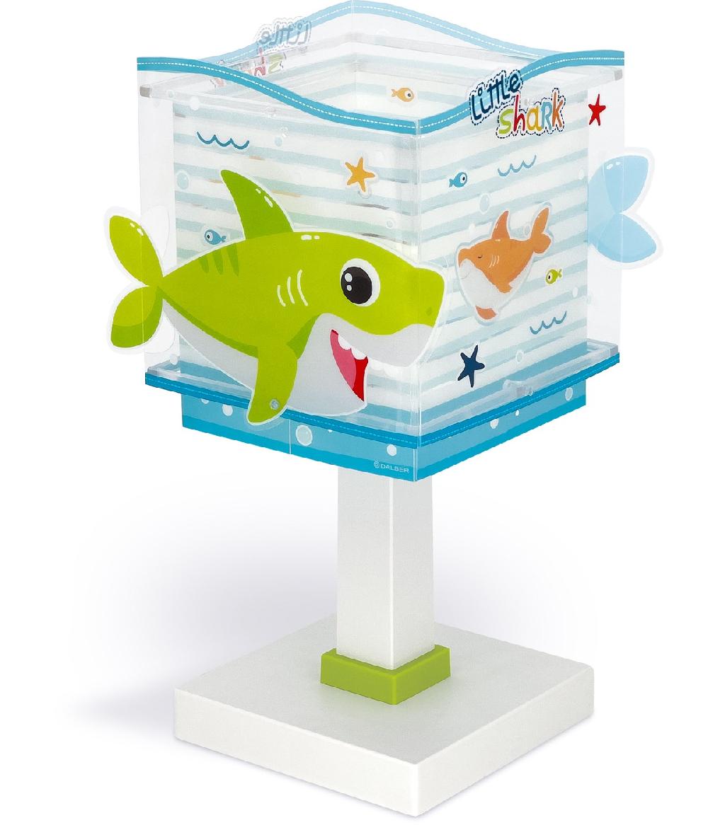 Dansi Lámpara de mesa infantil Little Shark Pequeño Tiburón Promoción por tiempo limitado