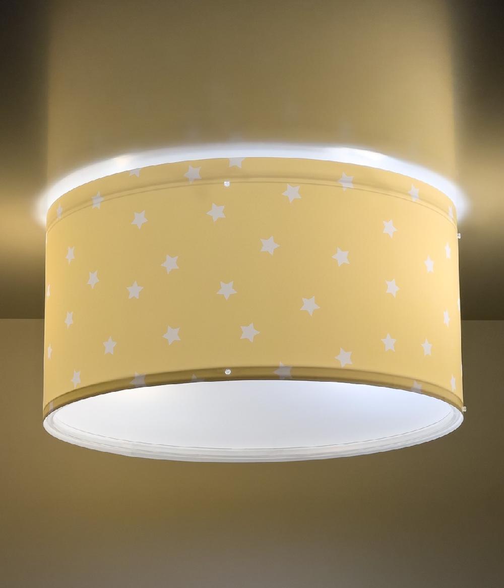 Dansi Plafón Star Light Estrella amarillo Grandes descuentos