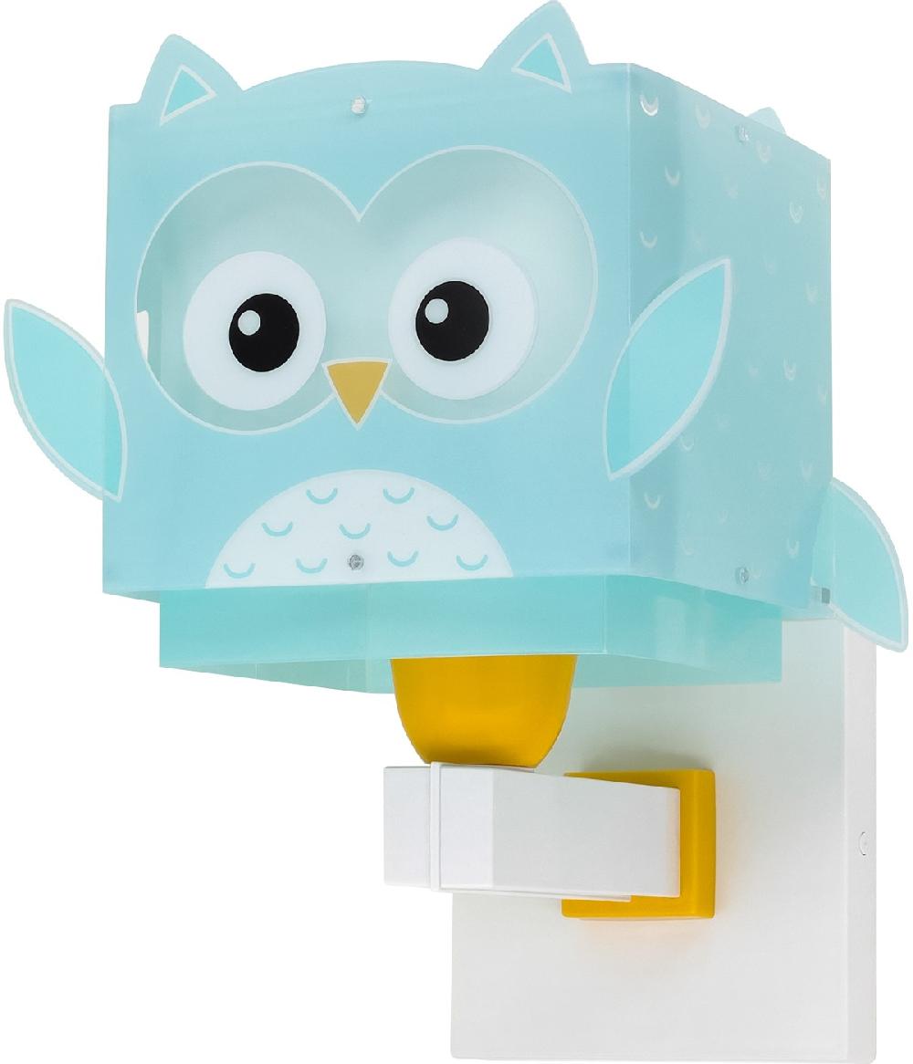 Dansi Aplique de pared infantil Little Owl Pequeño Búho Envío internacional gratuito