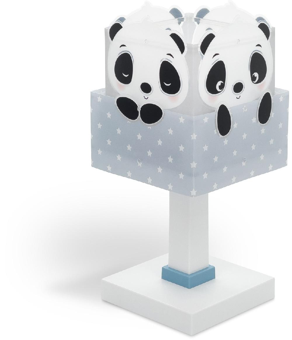 Dansi Lámpara de mesa infantil Panda azul En oferta