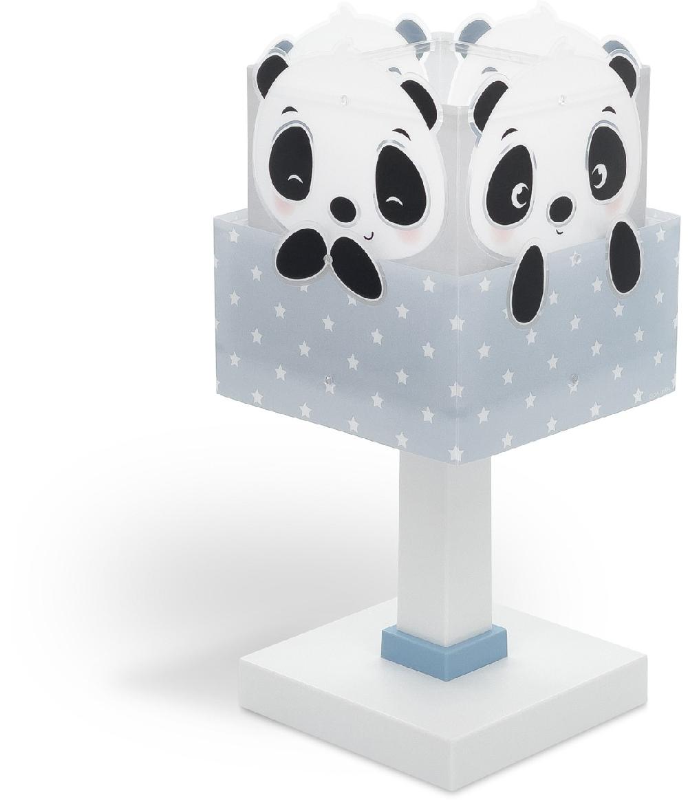 Dansi Lámpara de mesa infantil Panda azul En oferta