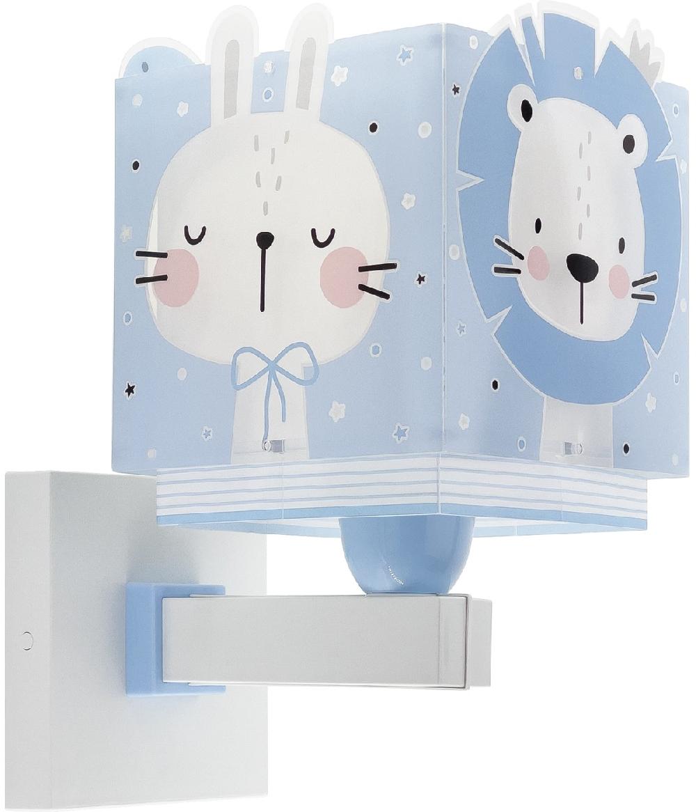 Dansi Aplique de pared infantil Baby Jungle animales bosque azul Descuentos del mes