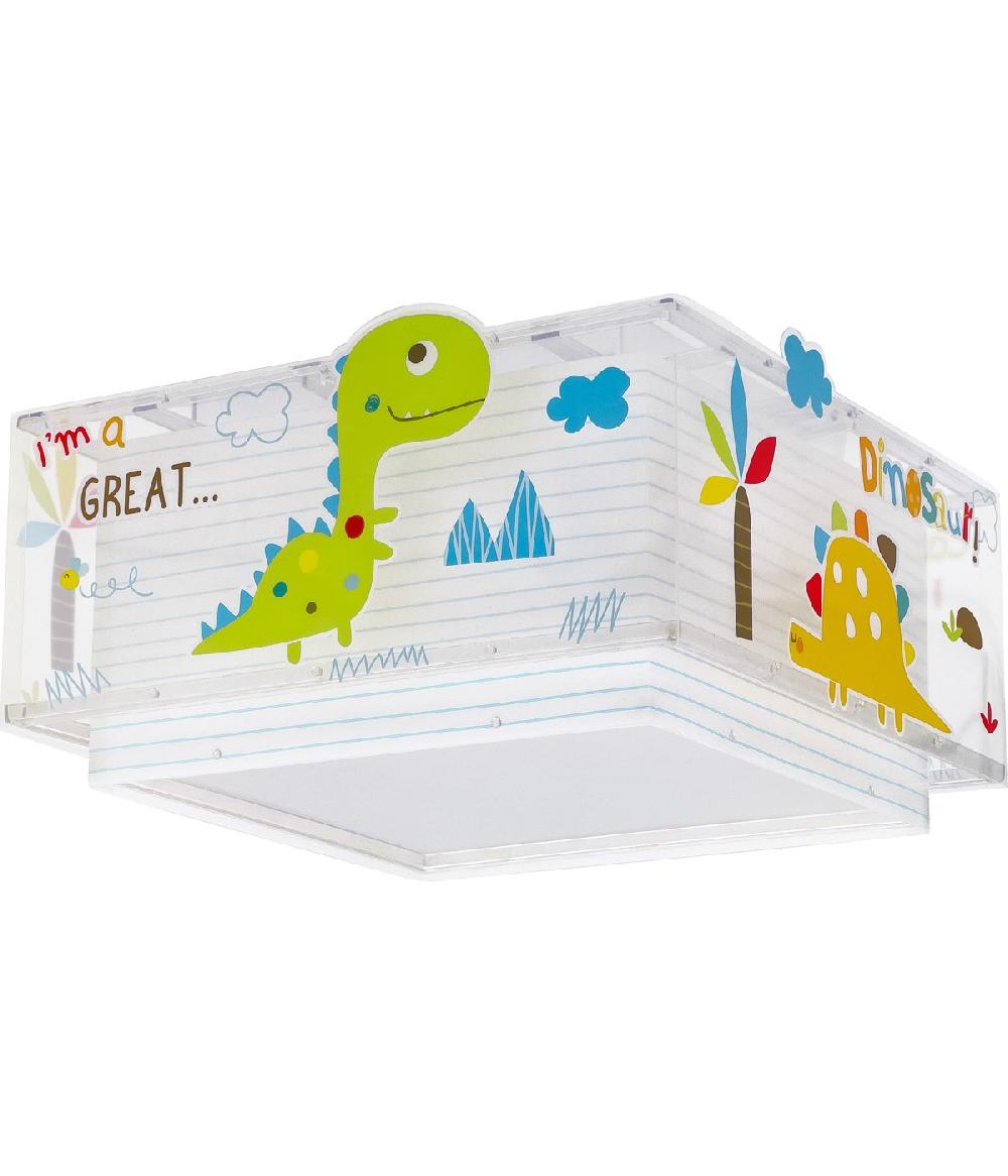 Dansi Plafón infantil Dinos Dinosaurios Oferta exclusiva