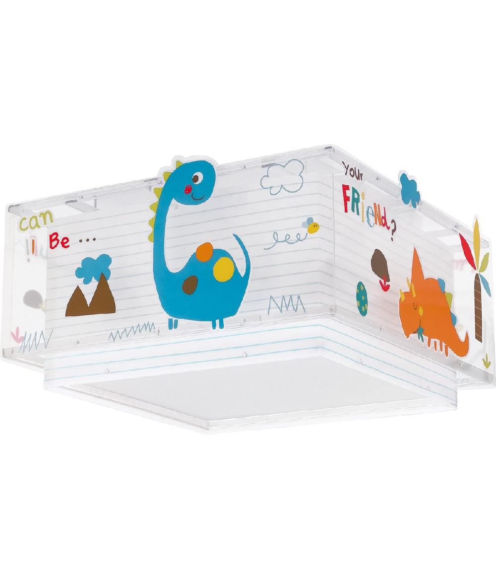 Dansi Plafón infantil Dinos Dinosaurios Oferta exclusiva