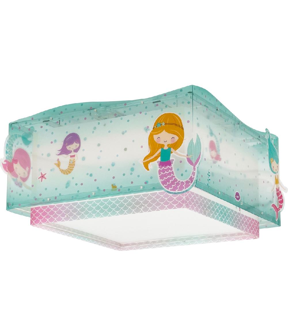 Dansi Plafón de techo infantil Mermaids Sirenas Rebajas de fin de temporada