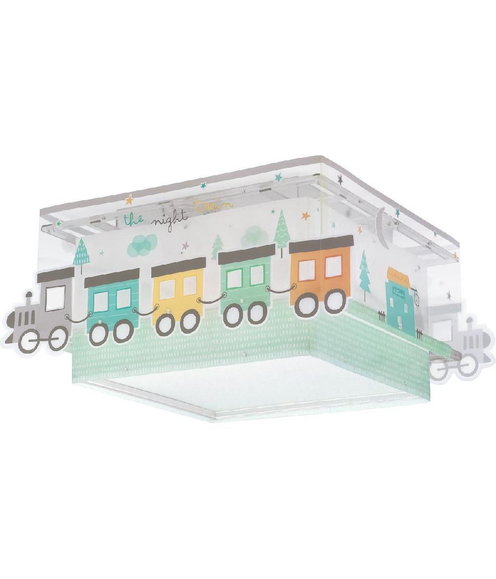 Dansi Plafón infantil The Night Train Tren Precio ultrabajo