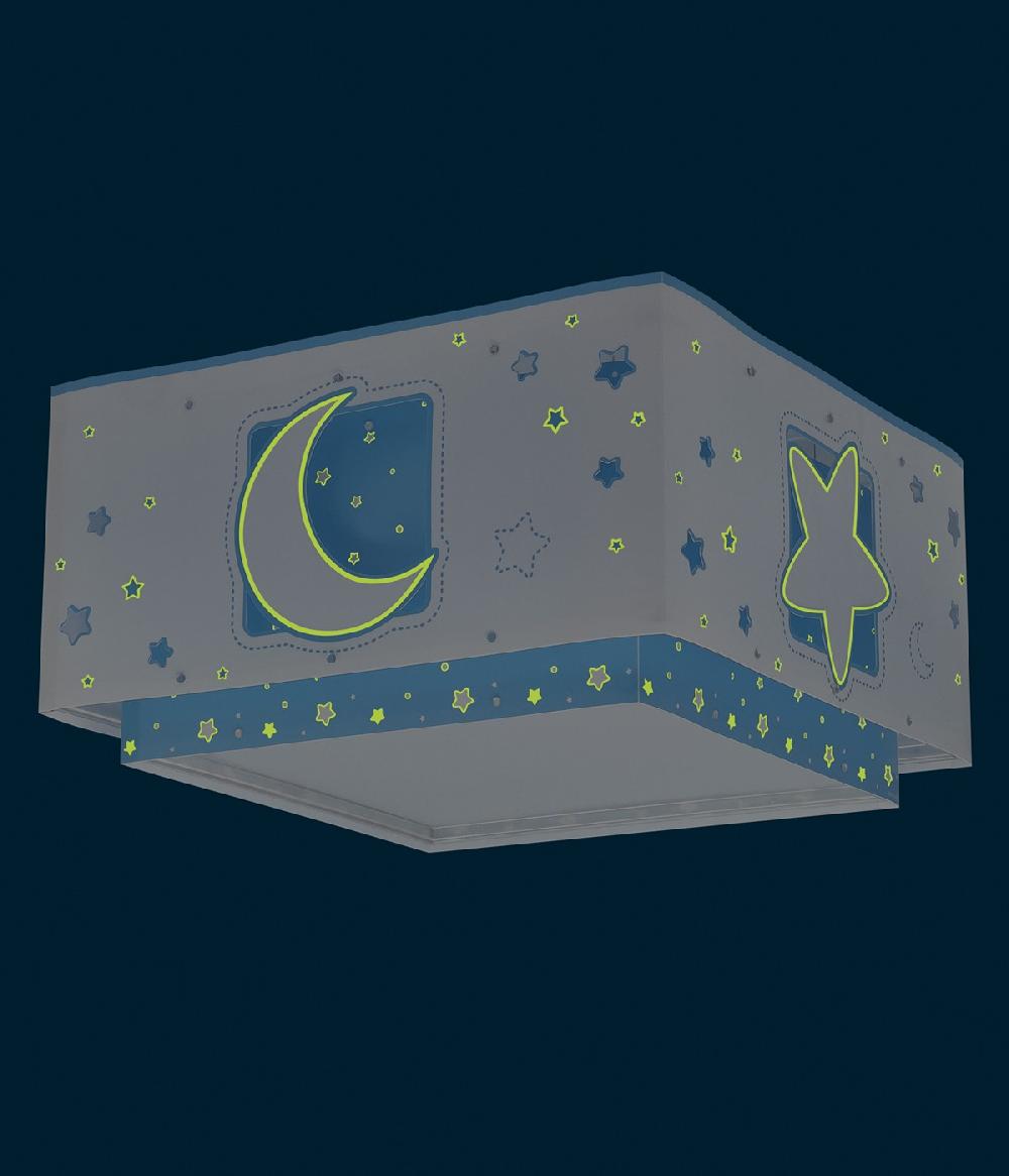 Dansi Plafón infantil Moonlight Luna y Estrellas azul En oferta