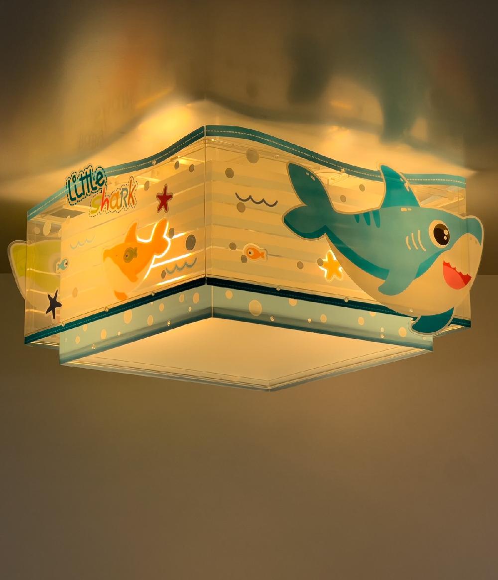 Dansi Plafón infantil Little Shark Pequeño Tiburón Rebajas de fábrica