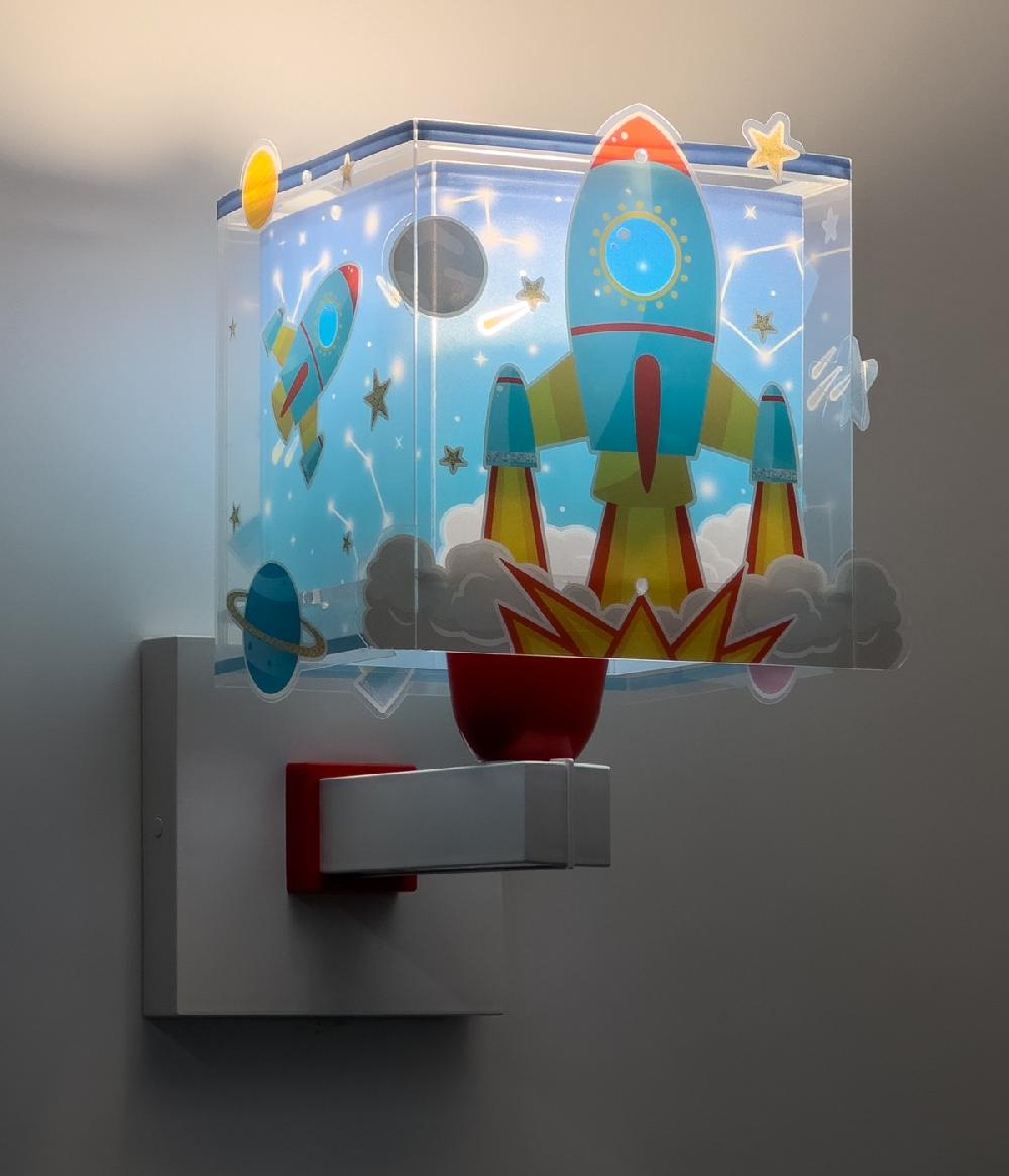 Dansi Aplique de pared infantil Cohete Rocket Los más vendidos