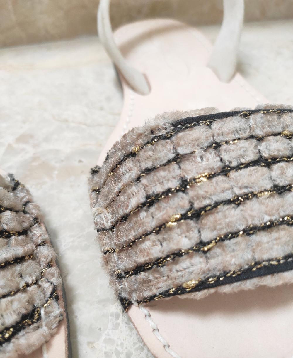 Del rio london Sandals in repurposed fabric Outlet online