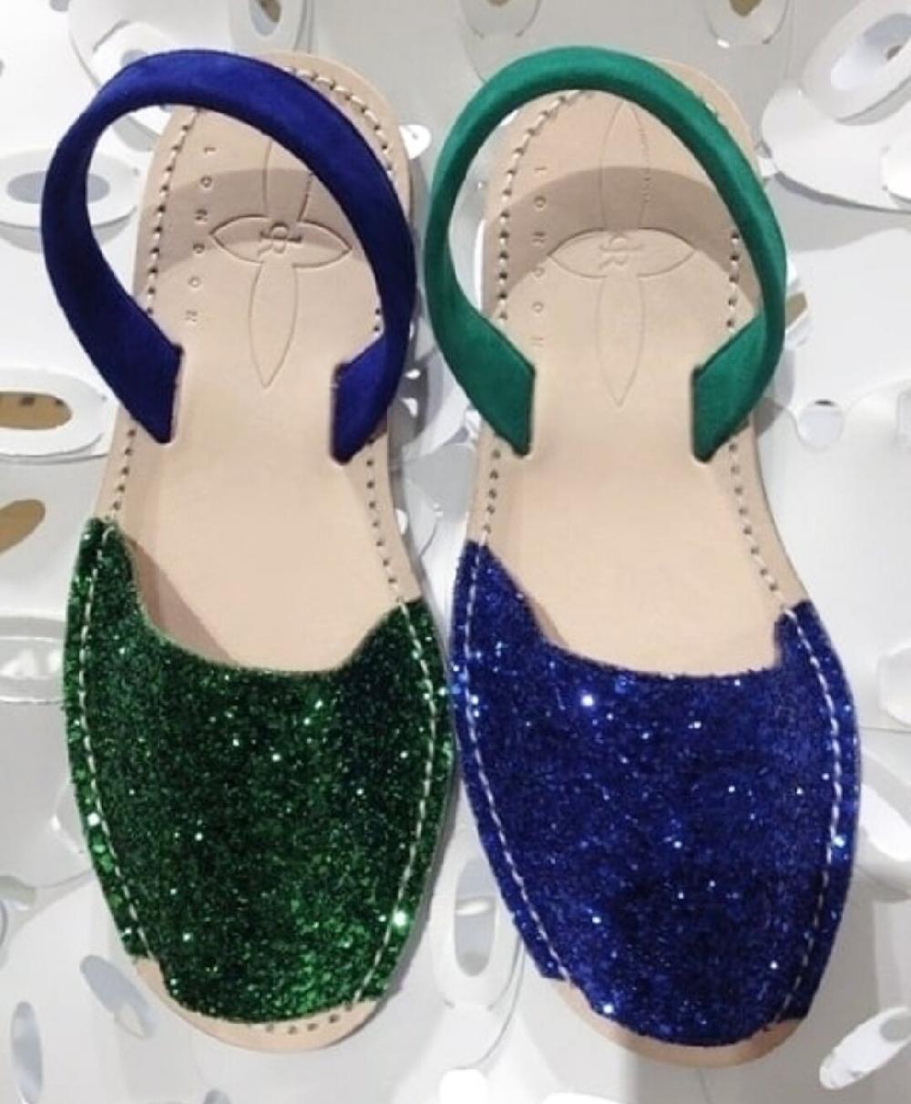 Del rio london Classic Ibiza flats parrot green Rebajas baratas